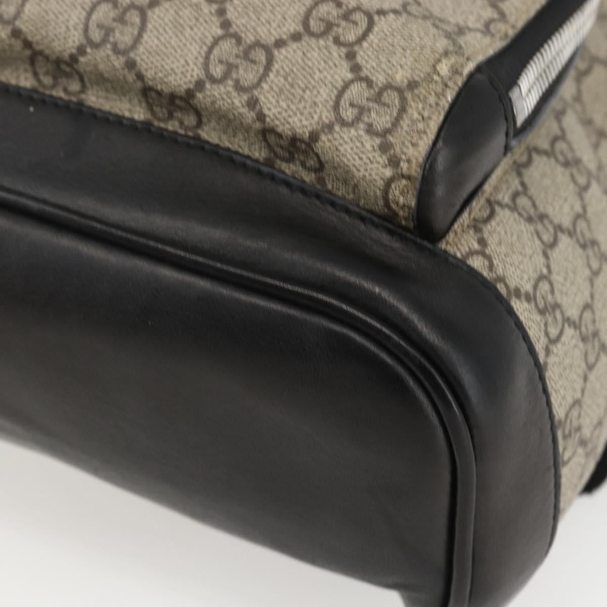 Gucci Zip Pocket Backpack Embellished GG Coated Canvas