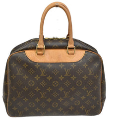 Louis Vuitton Deauville Handbag Monogram Canvas