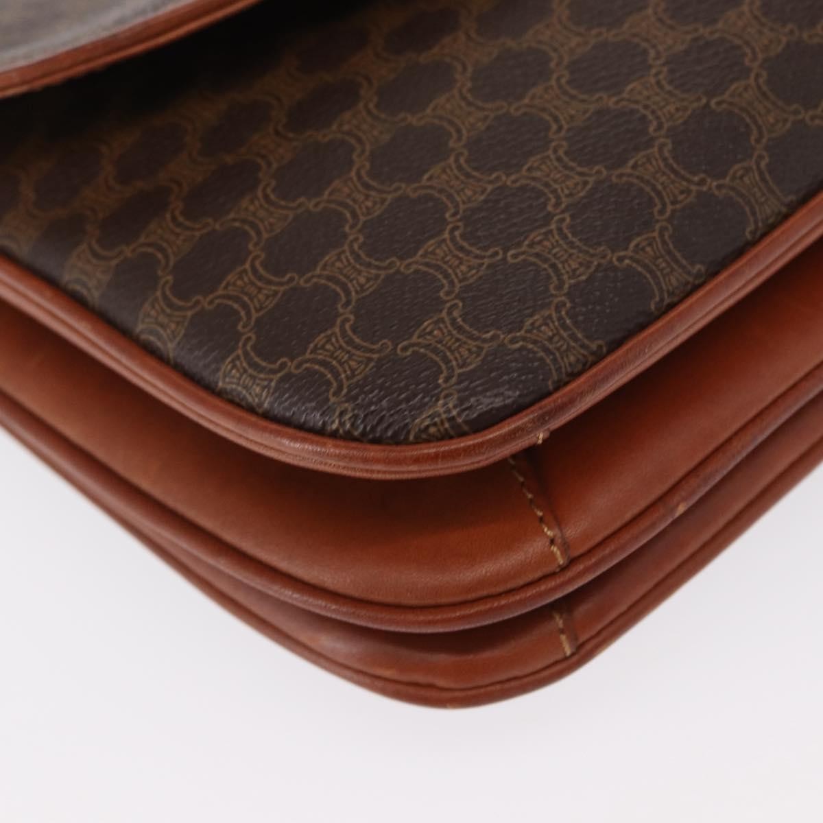 Celine Vintage Shoulder Bag Canvas