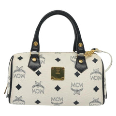 MCM Visetos logogramme Handbag Canvas and Leather