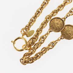 Chanel Vintage 31 Rue Cambon Medallion Pendant Necklace Metal