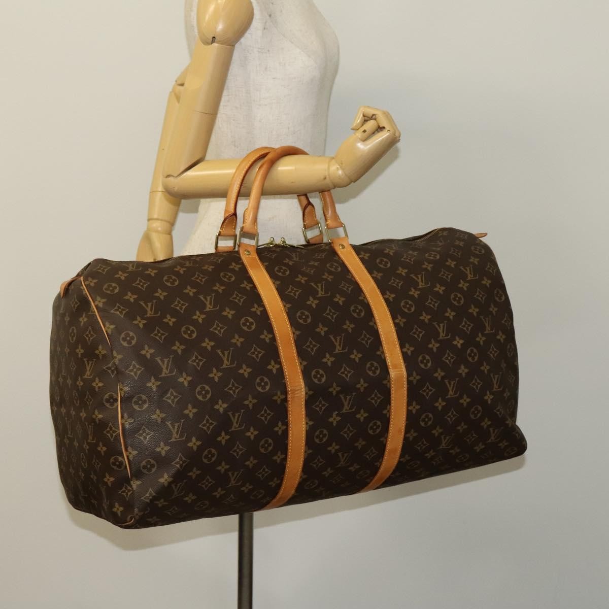 Louis Vuitton Keepall Bag Monogram Canvas