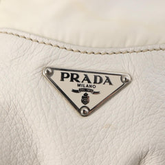 Prada Re-Edition 2002 Moon Handle Bag Re-Nylon and Leather