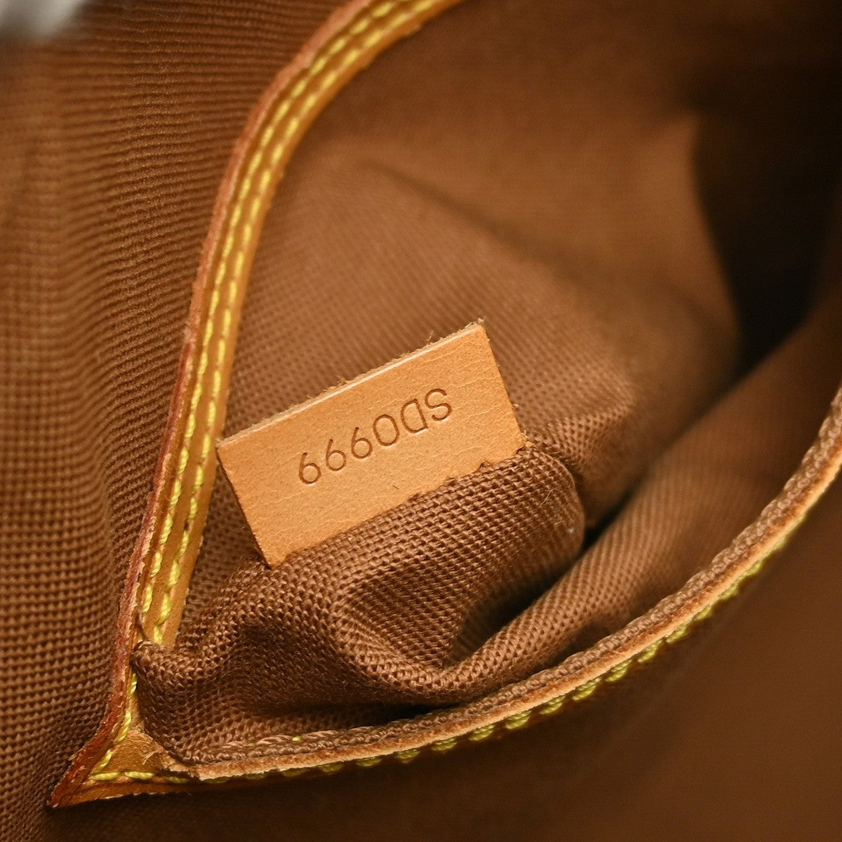 Louis Vuitton Alma Handbag Monogram Canvas