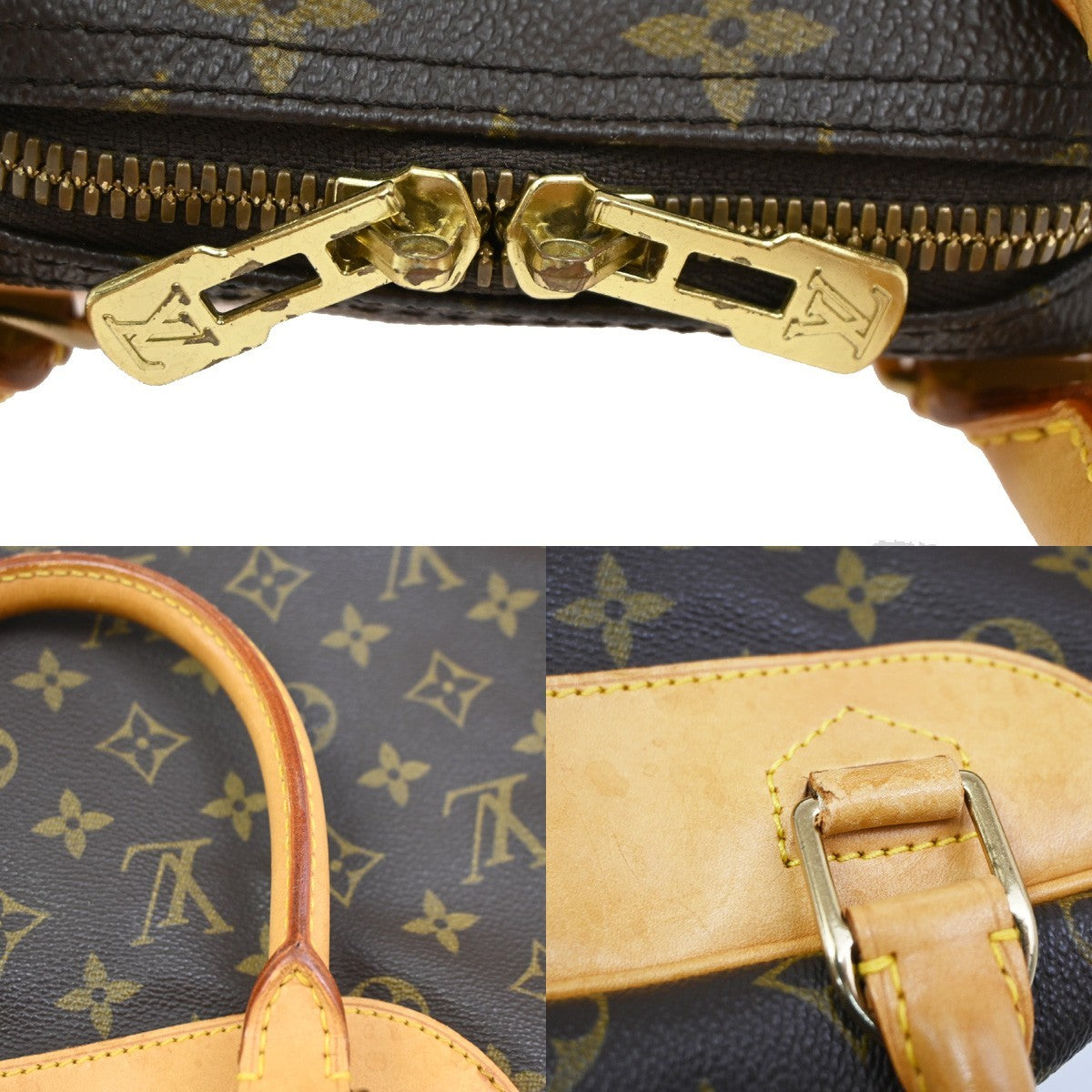 Louis Vuitton Deauville Handbag Monogram Canvas