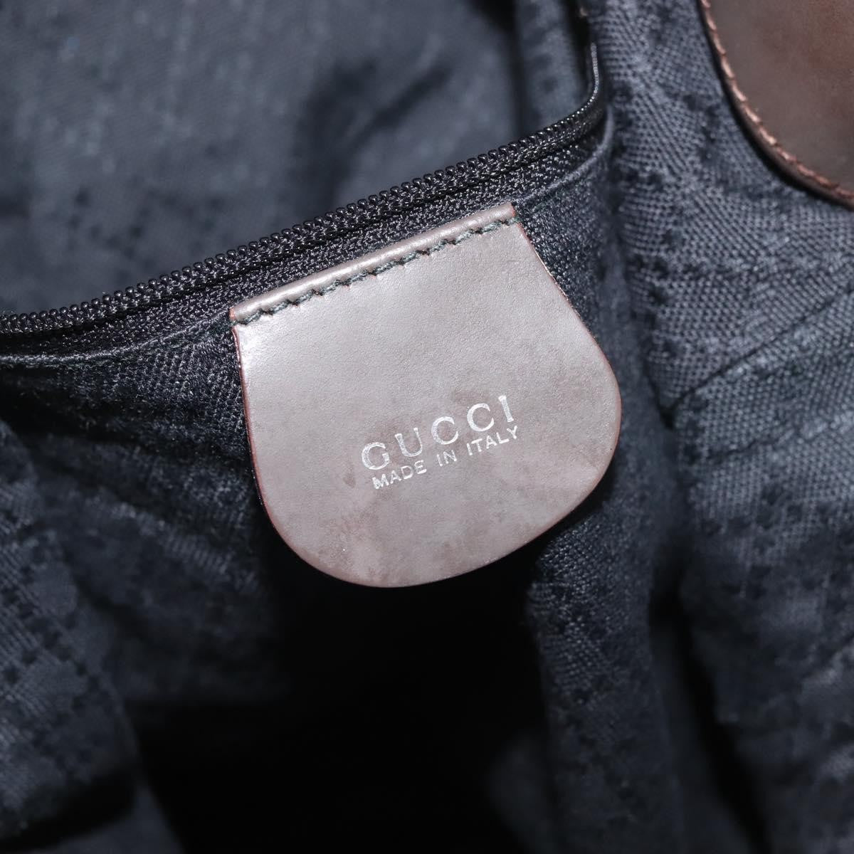 Gucci Sherry bamboo Shoulder Bag Nylon