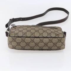 Gucci Front Zip Crossbody GG Canvas