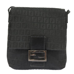 Fendi Mamma Baguette Shoulder Bag Canvas