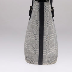 Burberry Nova Check Tote Canvas and Leather