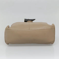 Burberry Horn Toggle Tote Leather