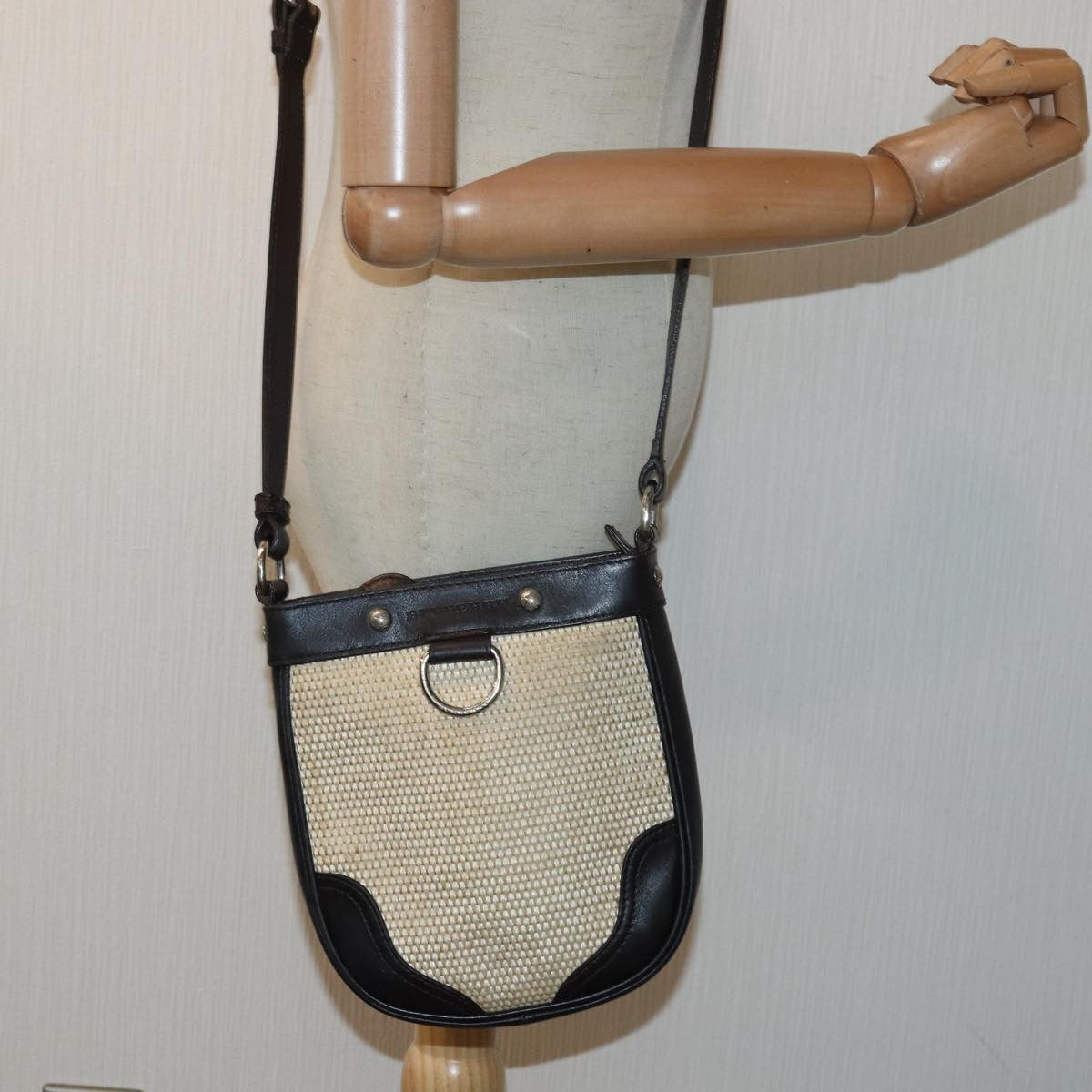 Burberry Vintage Shoulder Bag Leather