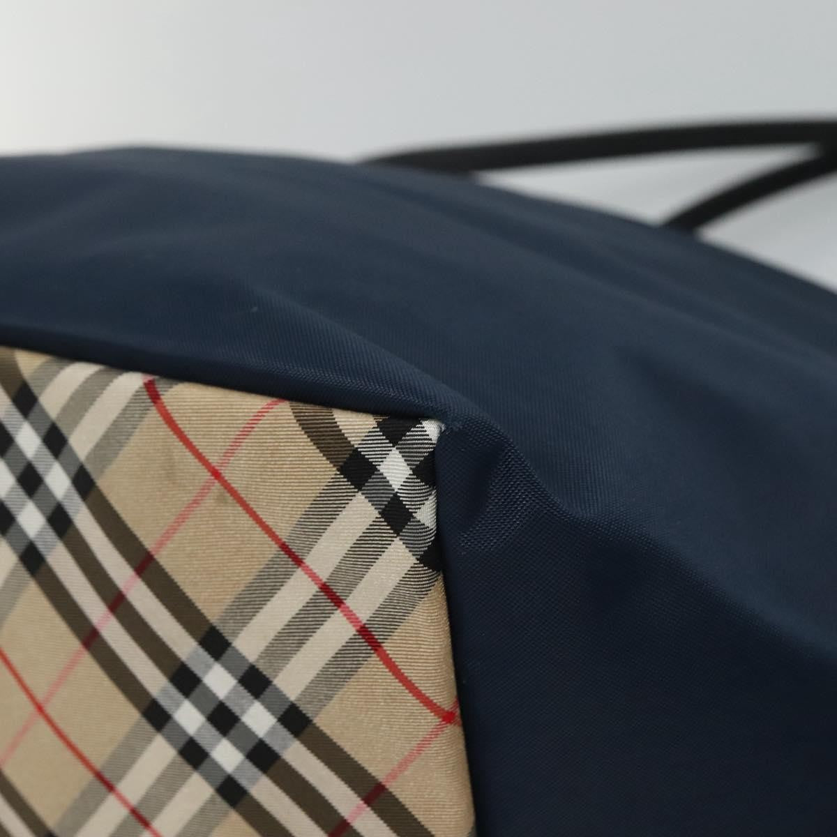 Burberry Nova Check Tote Nylon