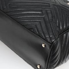 Bally Vintage Handbag Quilted Leather