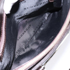 Burberry Nova Check Tote Canvas and Leather