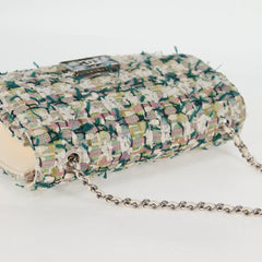 Chanel Beauty Lock Flap Bag Quilted Tweed