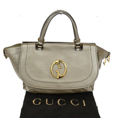 Gucci 1973 Top Handle Bag Leather