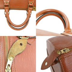 Louis Vuitton Speedy Handbag Epi Leather