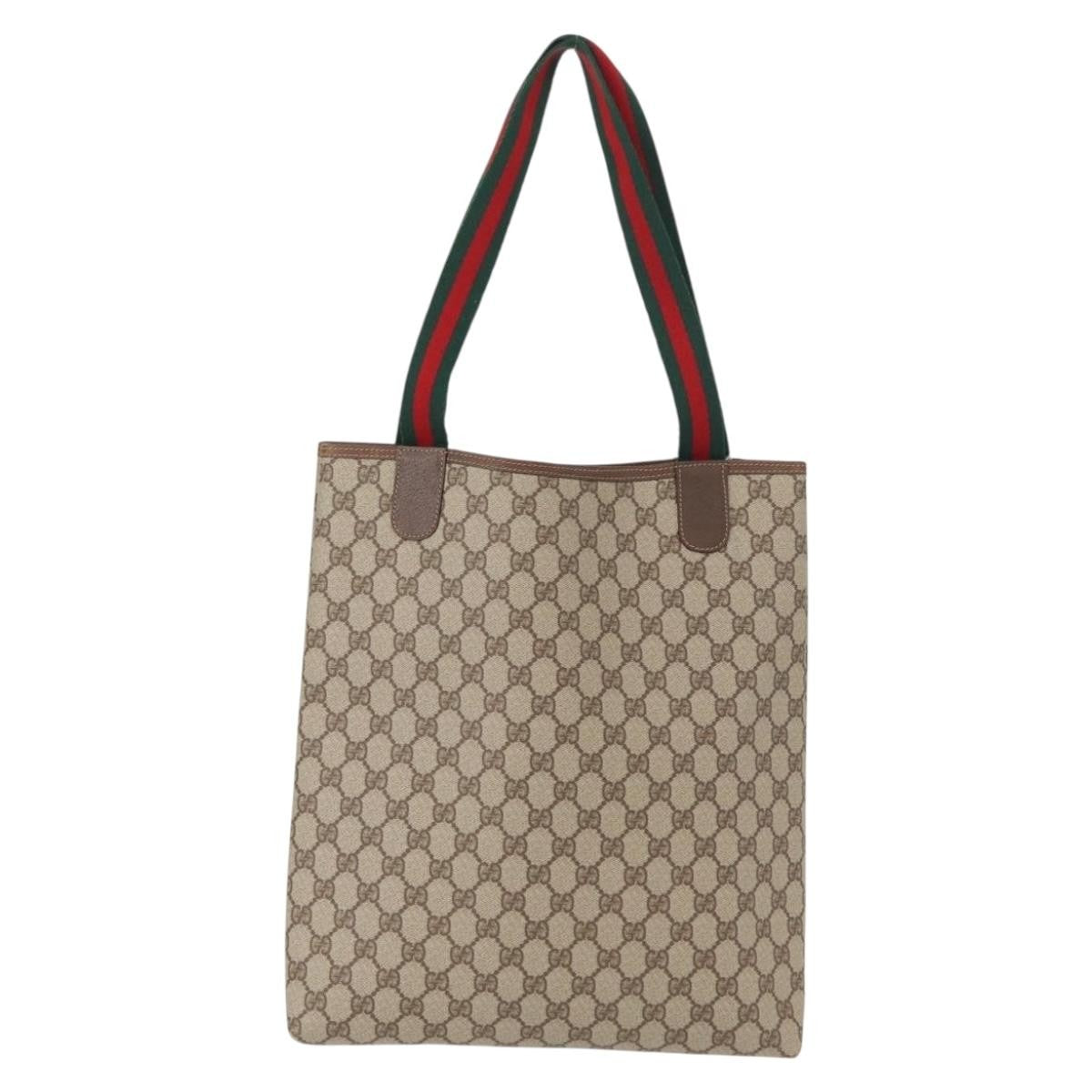 Gucci Sherry Line Tote Canvas