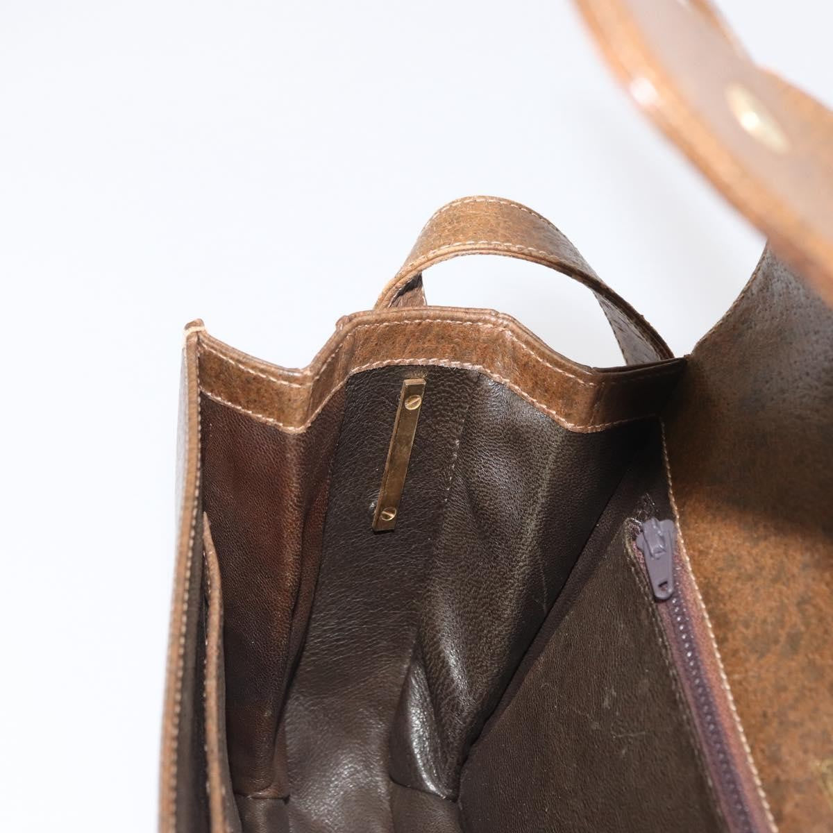 Gucci Vintage Flap Shoulder Bag Leather