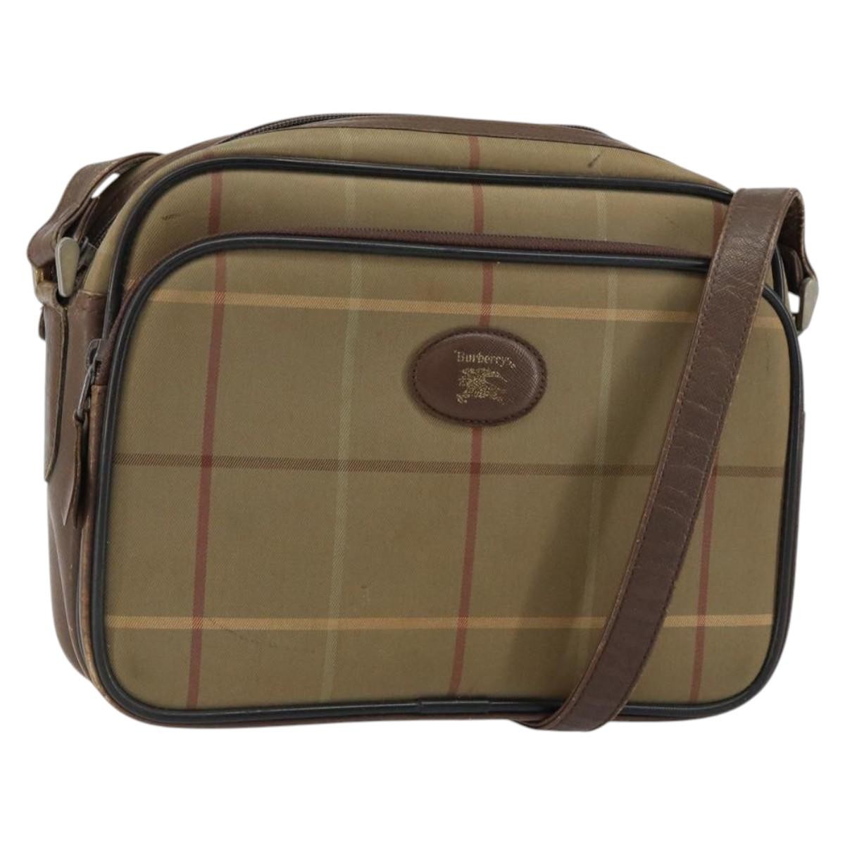 Burberry Nova check Shoulder bag Canvas