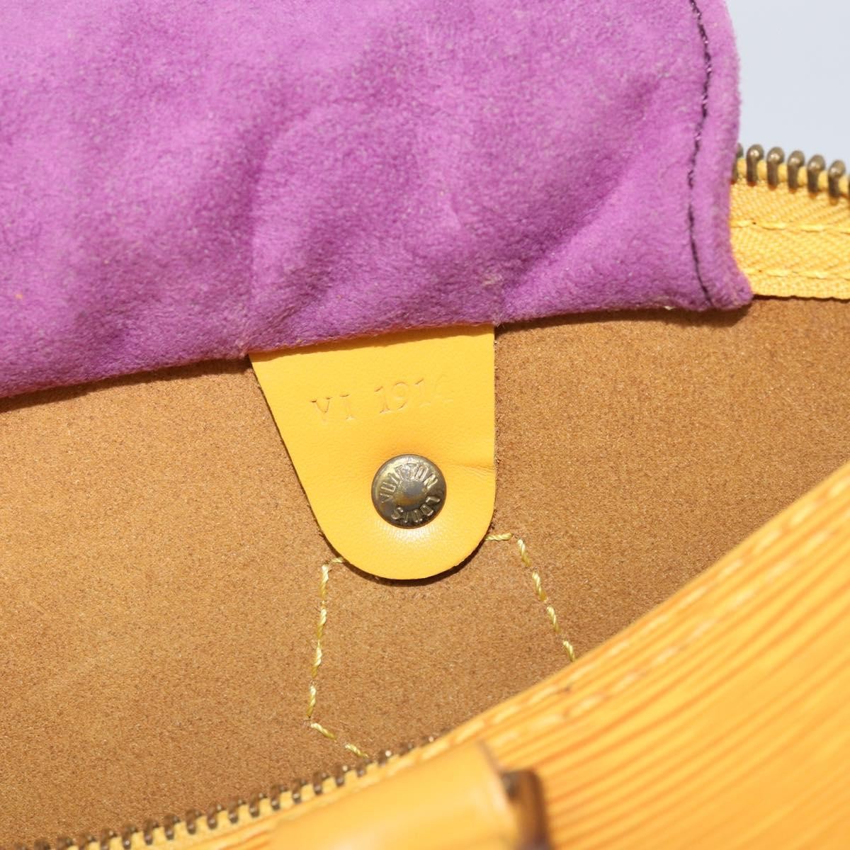 Louis Vuitton Speedy Handbag Epi Leather