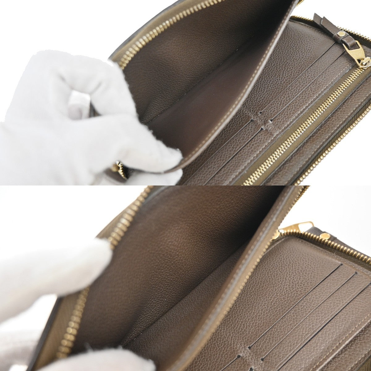 Louis Vuitton Zippy Wallet NM Leather Empreinte