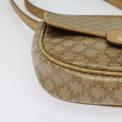 Celine Vintage Macadam Shoulder Bag Macadam Canva  Vinyl