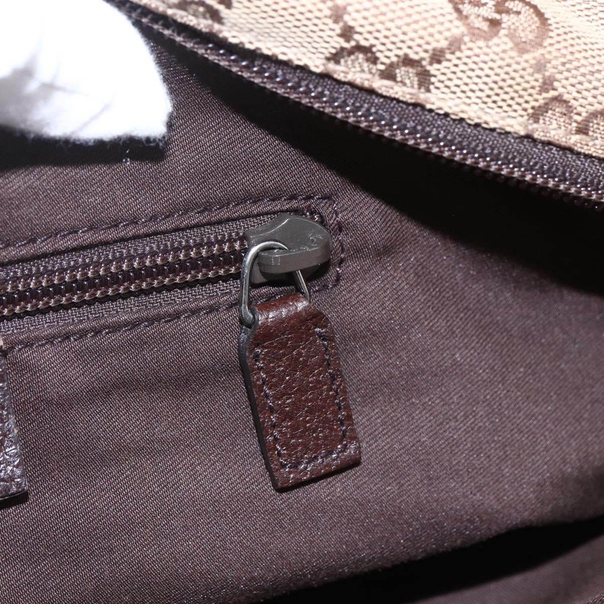 Gucci Web Zip Tote GG Canvas