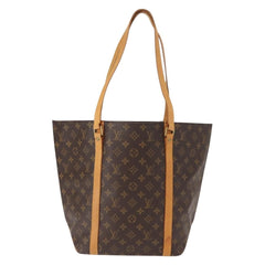 Louis Vuitton Shopping Sac Handbag Monogram Canvas