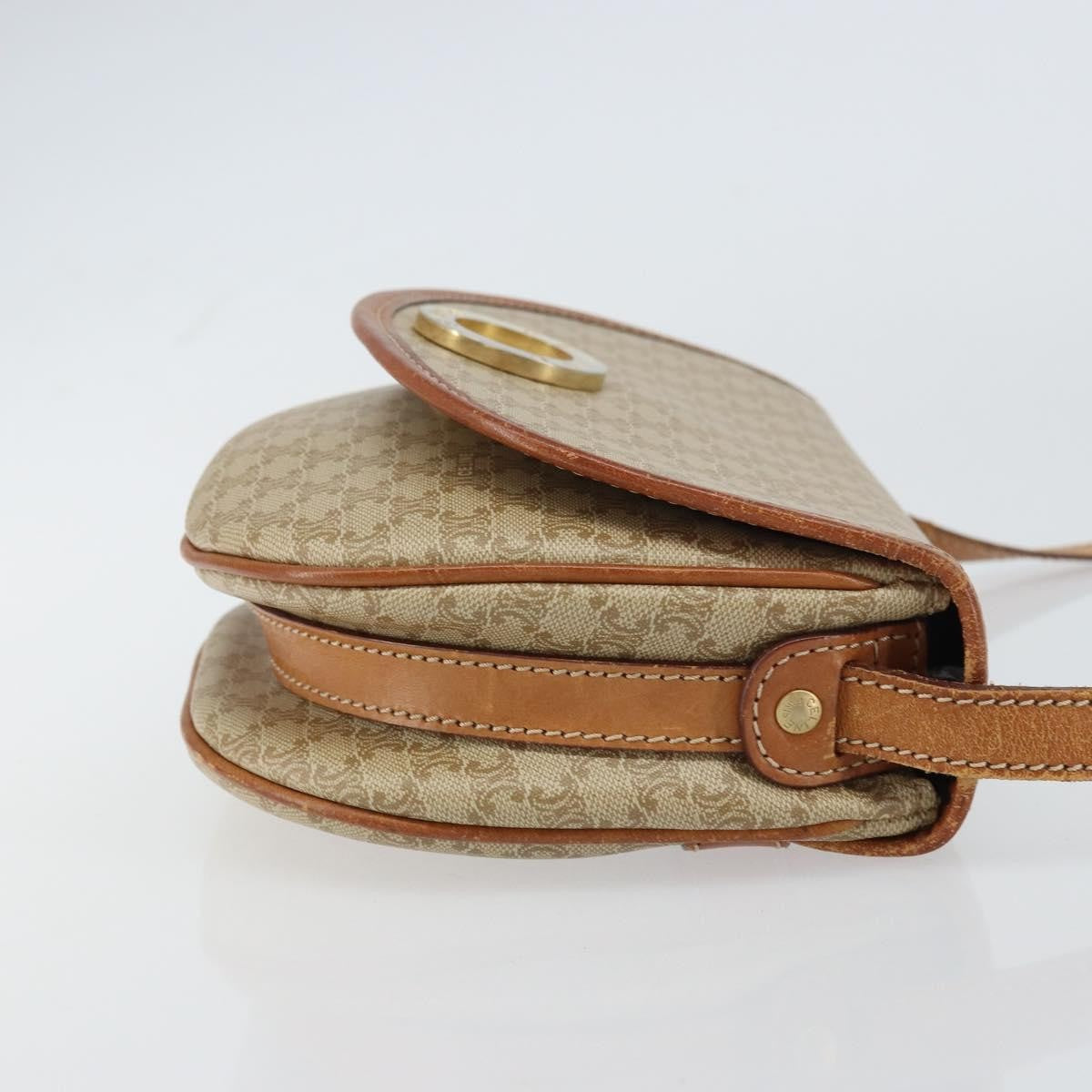 Celine Macadam Shoulder Bag PVC Leather