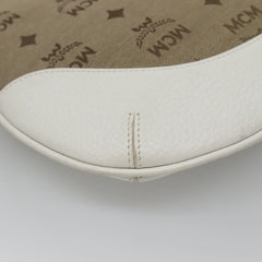 MCM Visetos Handbag Canvas and Leather