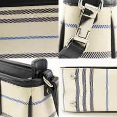 Burberry Vintage Shoulder Bag Canvas