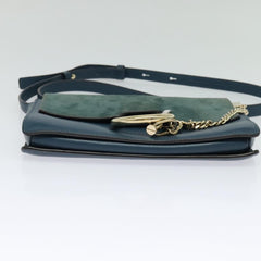 Chloe Faye Shoulder Bag Leather and Suede