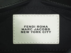 Fendi x Marc Jacobs Baguette NM Bag Printed Leather
