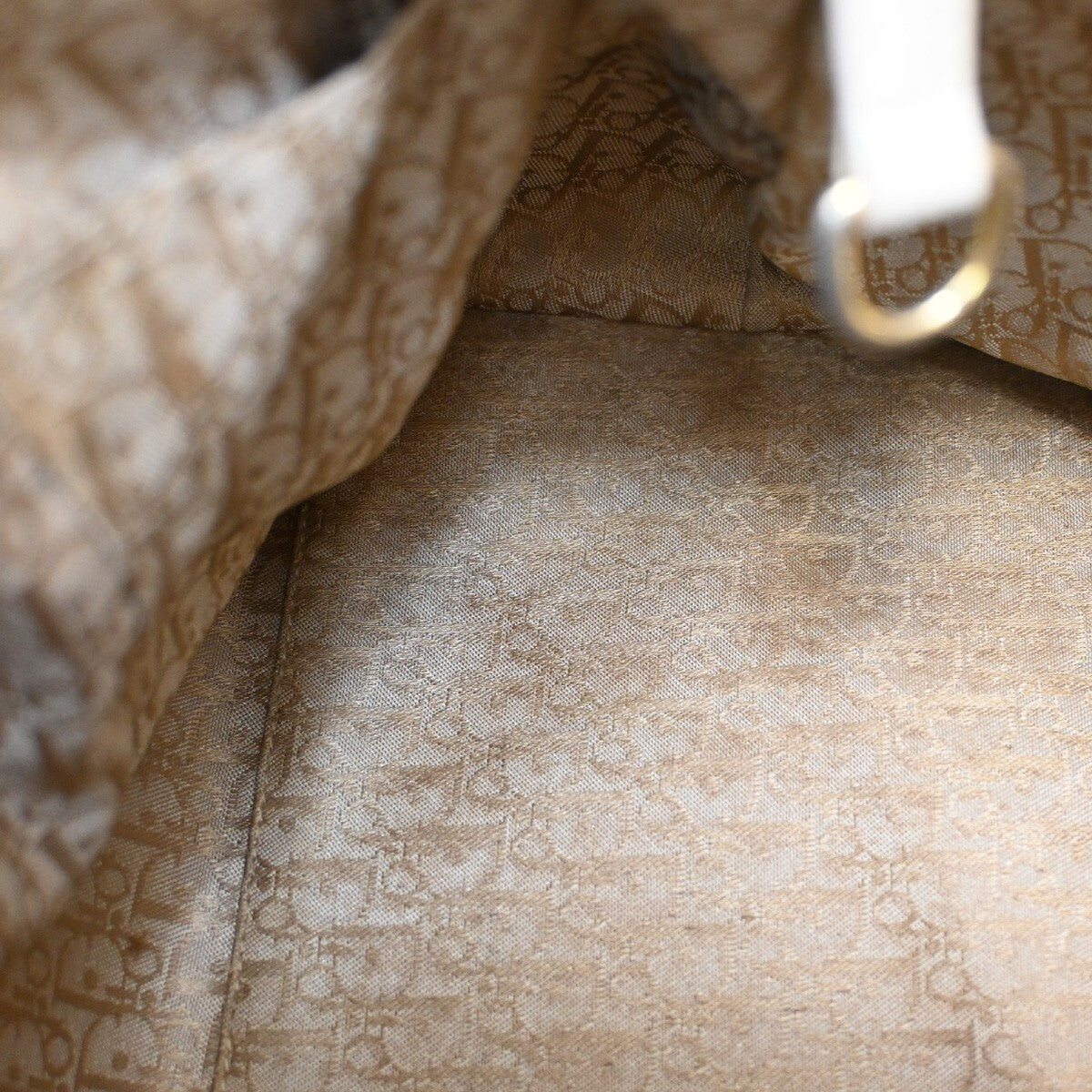 Christian Dior Lady Cannage Tote Leather