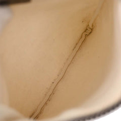 Bvlgari Logomania Shoulder Bag Canvas with Leather