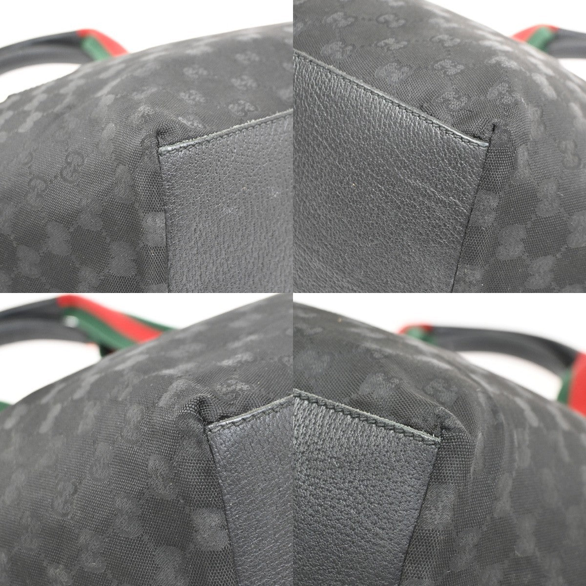 Gucci Web Zip Tote GG Nylon