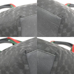 Gucci Web Zip Tote GG Nylon
