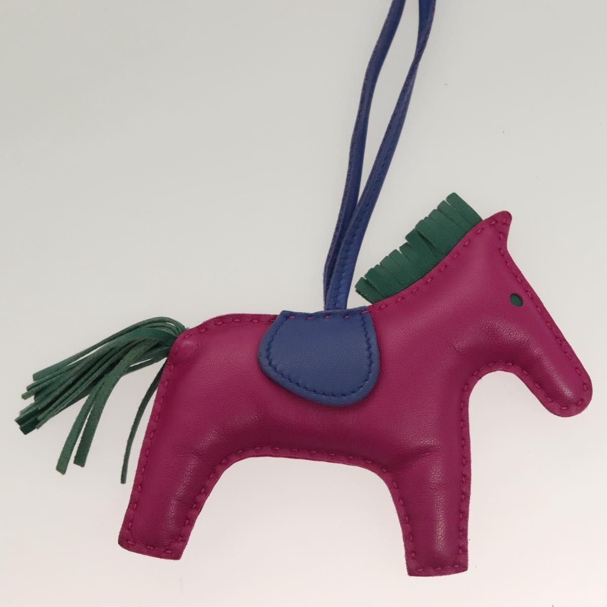 Hermes GriGri Rodeo Bag Charm Leather