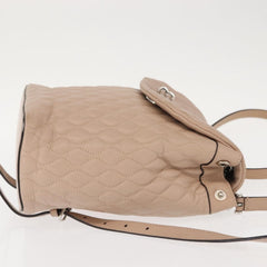 Bally Vintage Backpack Quilted Leather