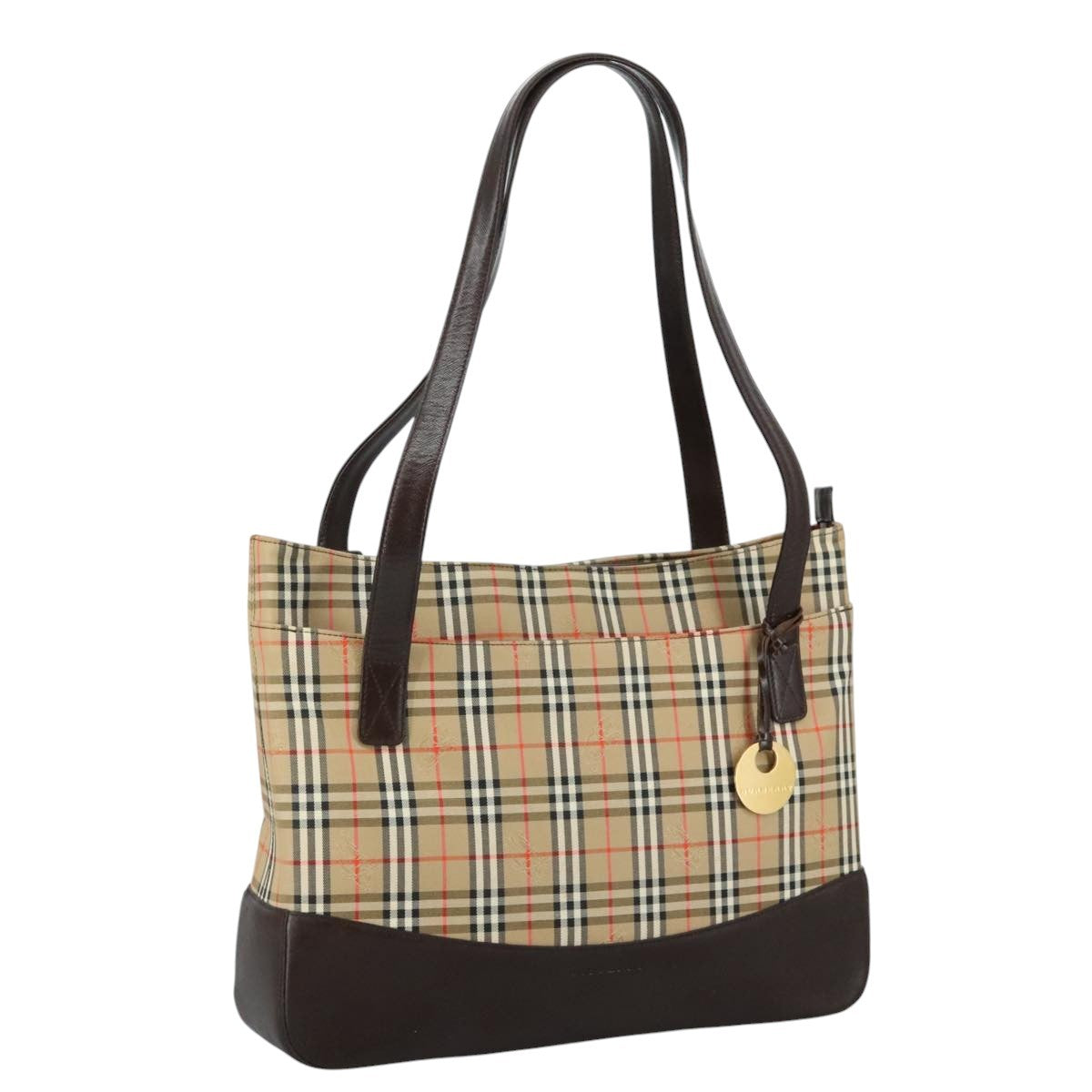Burberry Nova check Shoulder bag Canvas and Leather