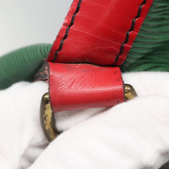 Louis Vuitton Petit Noe Handbag Two Tone Epi Leather