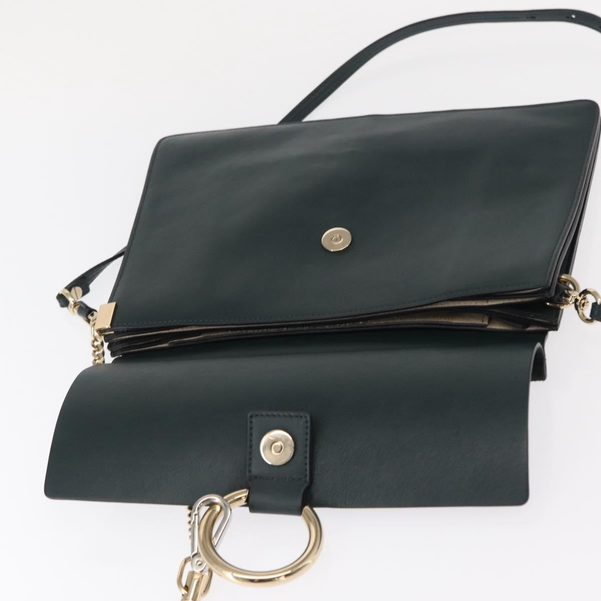 Chloe Faye Shoulder Bag Leather and Suede