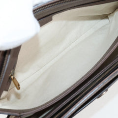 Gucci Ophidia Zip Shoulder Bag GG Coated Canvas