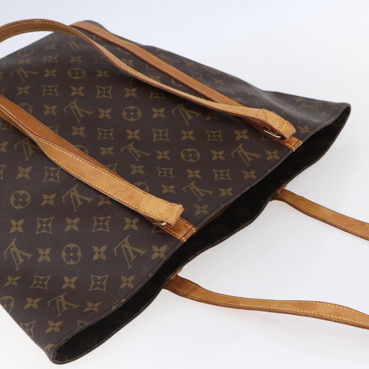 Louis Vuitton Shopping Sac Handbag Monogram Canvas