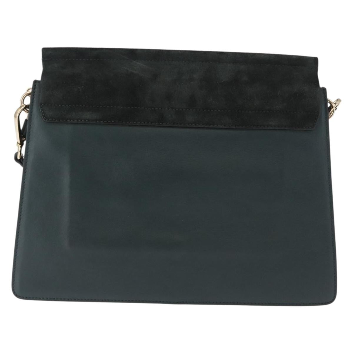 Chloe Faye Shoulder Bag Leather and Suede