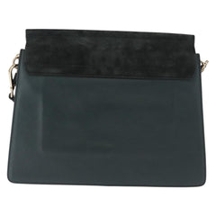 Chloe Faye Shoulder Bag Leather and Suede