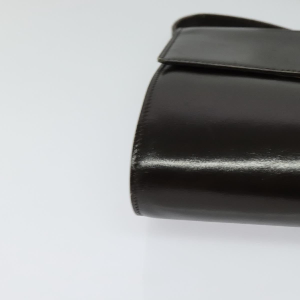 Celine Vintage Circle Logo Crossbody Bag Leather