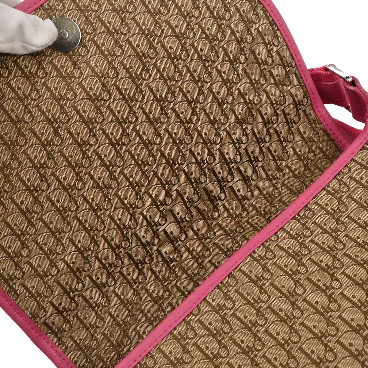 Christian Dior Trotter shoulder bag Canvas