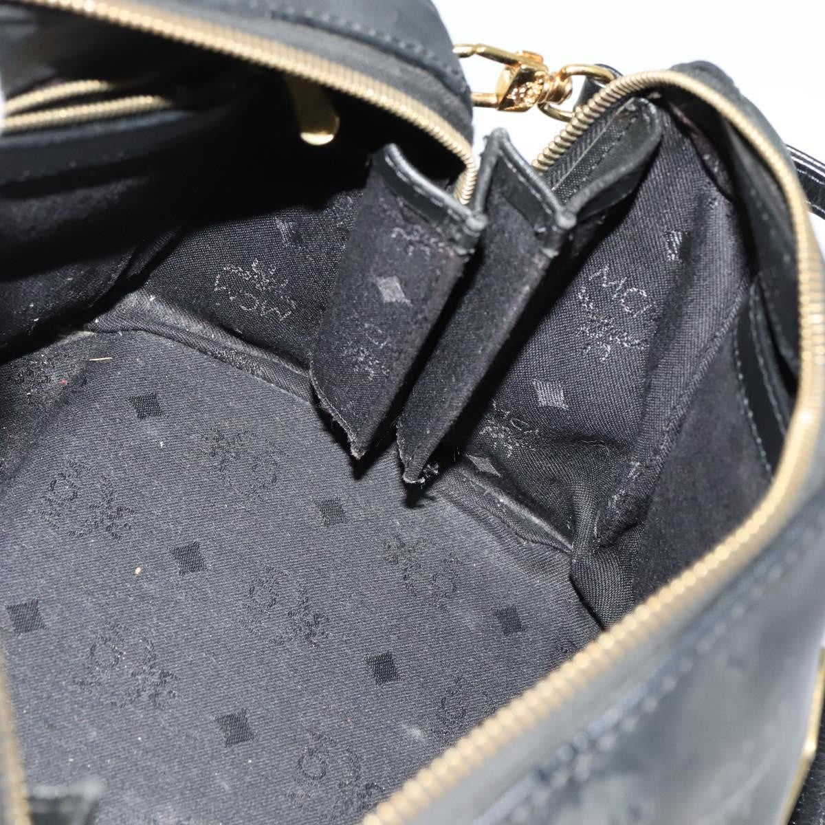 MCM Visetos logogramme Handbag Canvas and Leather